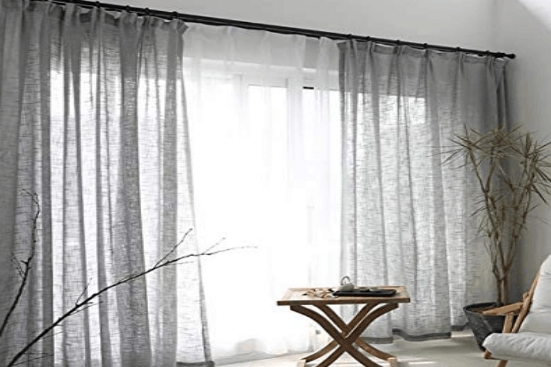 how to hang curtains in an apartment