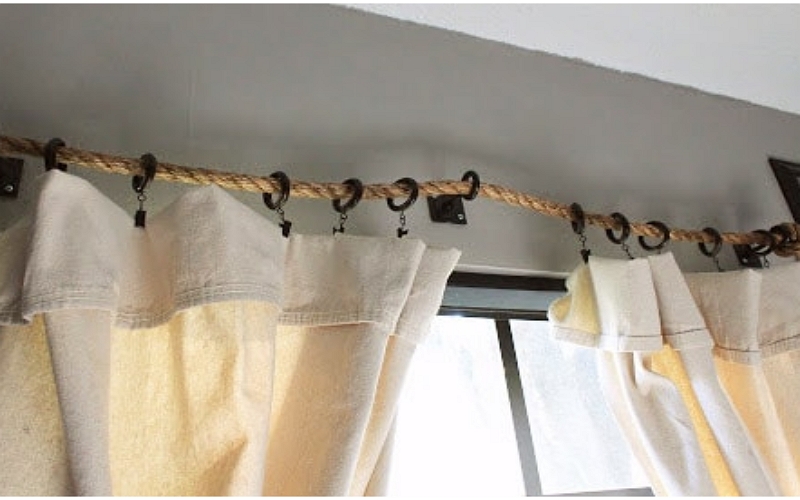 How To Hang Curtains Without Rods 5, How To Hang Curtains Without Pole