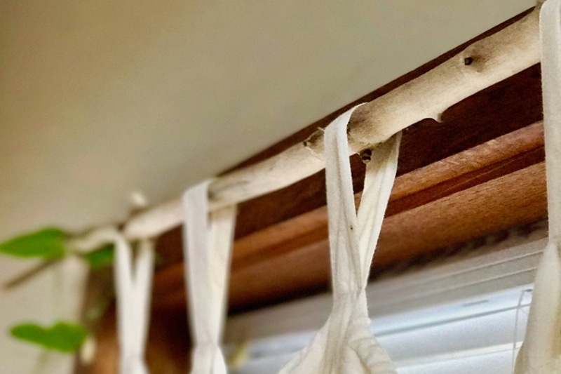 Hang Curtains Without Making Holes, How To Make A Temporary Curtain Rod