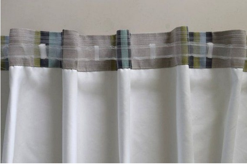 Easy DIY Wave Top Curtains