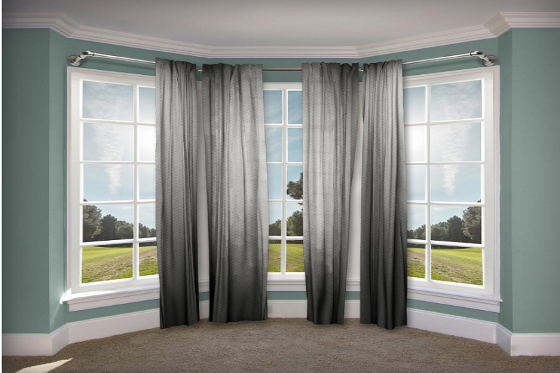 How To Hang Curtains In A Bay Window 5, Should You Put Curtains On A Bay Window
