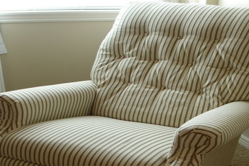 how much fabric to reupholster a recliner