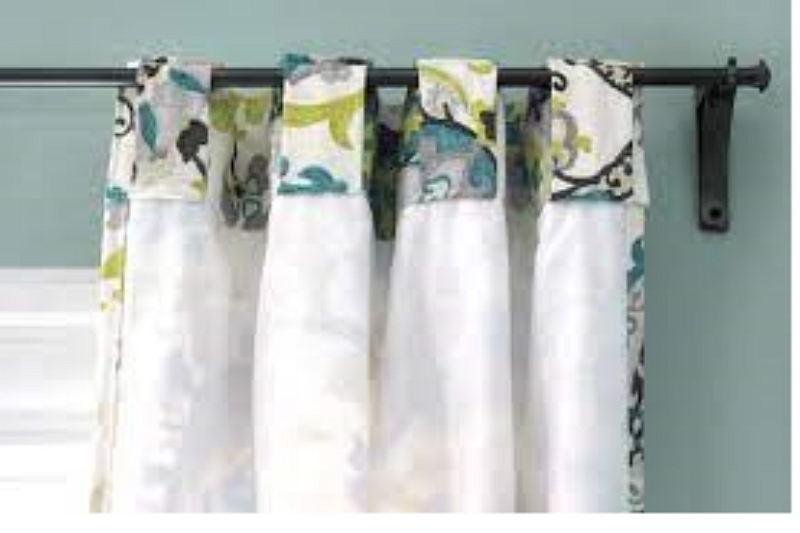 How to Make Hidden Back Tab Curtains