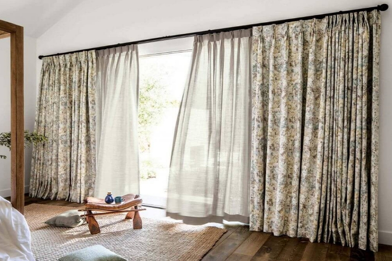 Choose Curtains For Sliding Glass Doors, Draw Curtains For Sliding Glass Doors