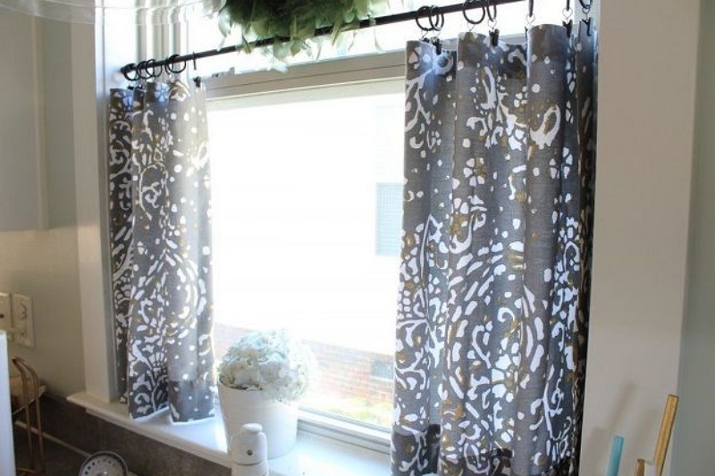 Easy Window Curtains How To Make Your, How To Make Your Own Curtains Without Sewing