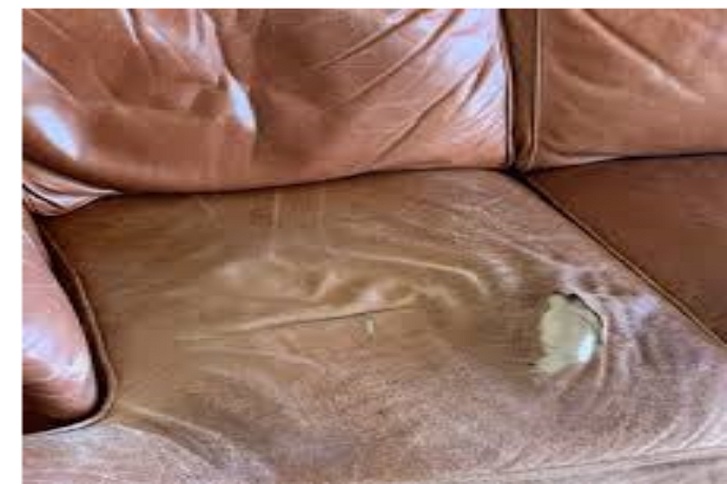 Repair A Hole In Leather Recliner, How To Fix A Ripped Leather Couch Cushion