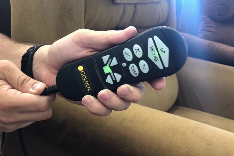 Opening a Golden Recliner Remote