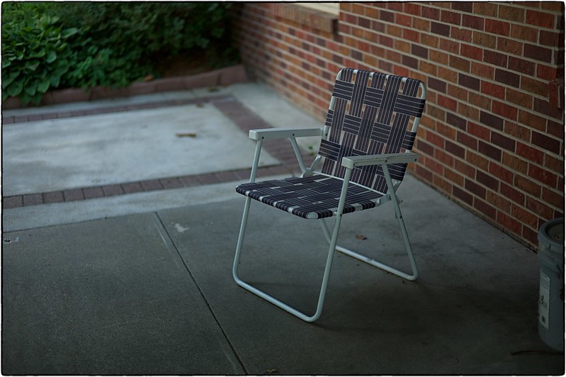 how to reweb a lawn chair