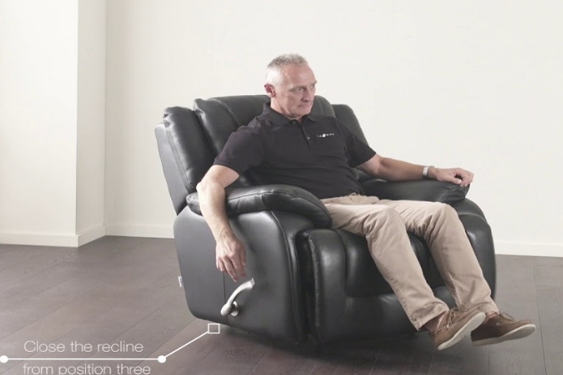 how to operate a manual recliner chair