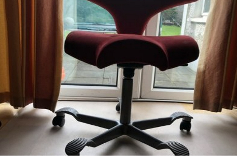 how to raise the height of an old swivel chair