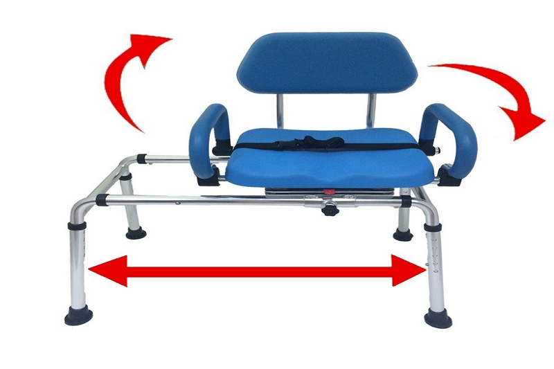 Platinum Health Sliding Swivel Chair