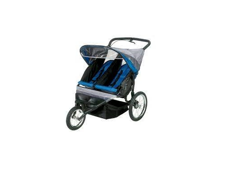 how to collapse instep double jogging stroller