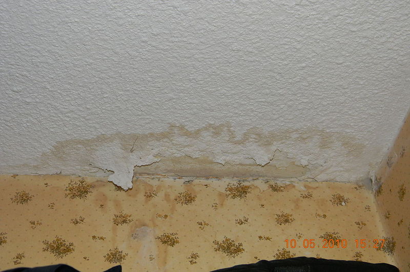how to stabilize water damaged plaster walls