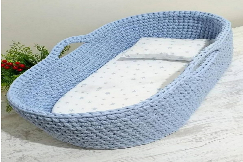 How to Crochet a Baby Bassinet