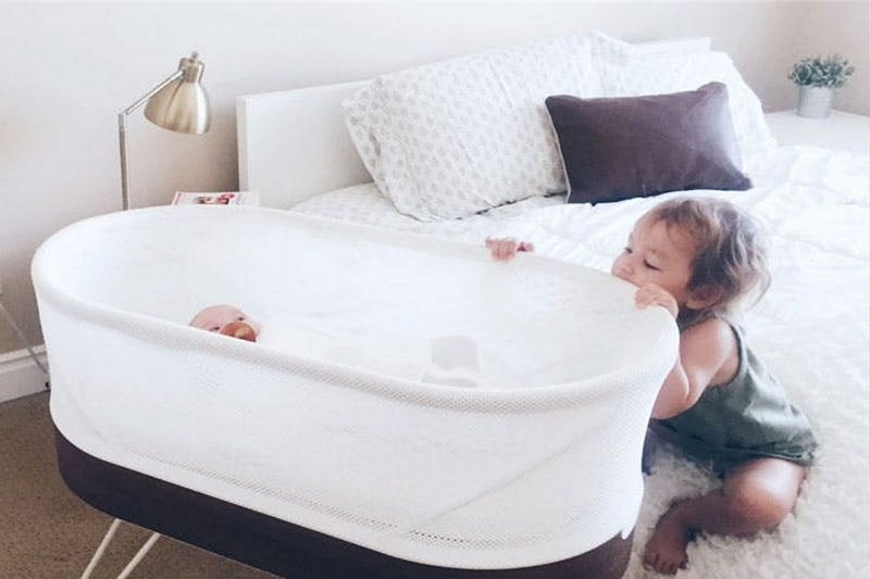 How to disassemble a co-sleeper bassinet