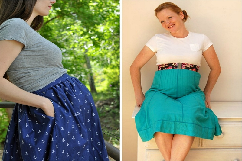 How to make a maternity skirt