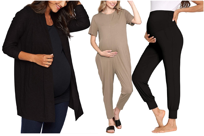 When do most women start wearing maternity clothes?