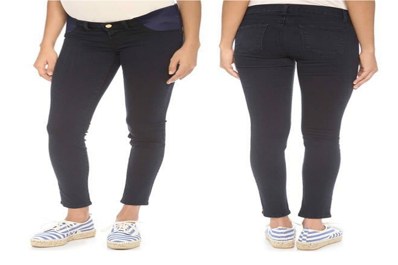When to start wearing maternity jeans