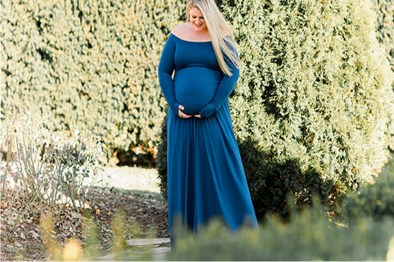 How to make a maternity dress for photography