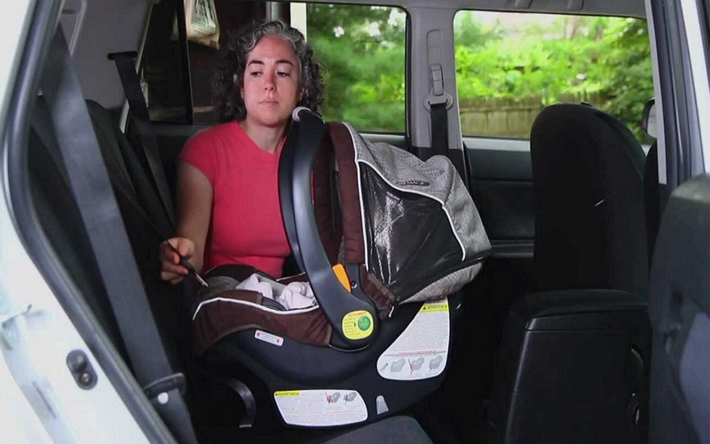 How to install an infant car seat without the base