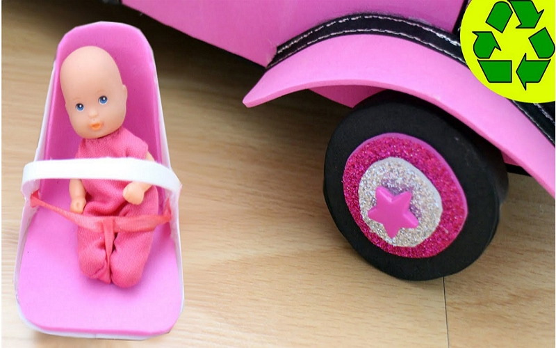 How to make a baby doll car seat cover