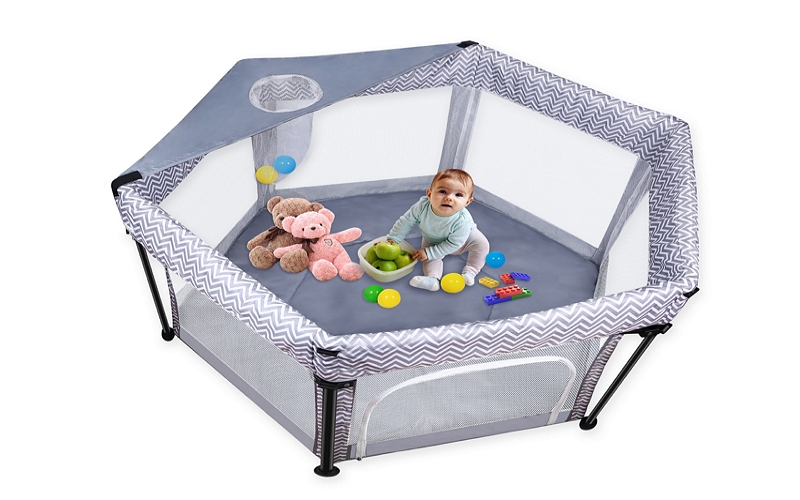 How to set up graco playpen