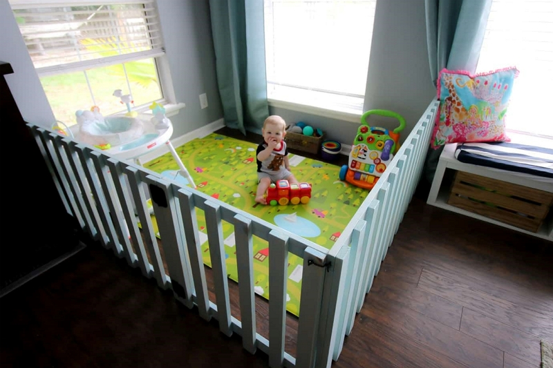 How To Make A Playpen Into A Toddler Couch