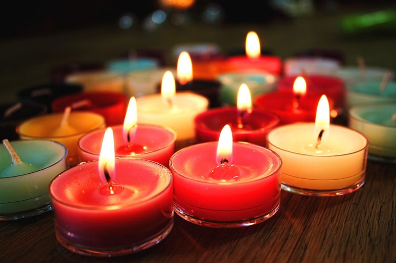 paraffin wax candles
