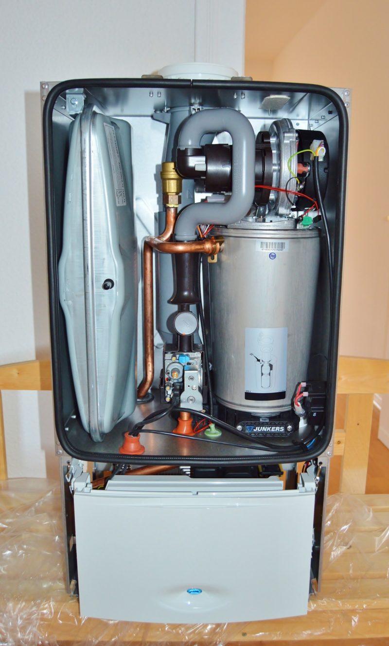 what are the parts of a water heater