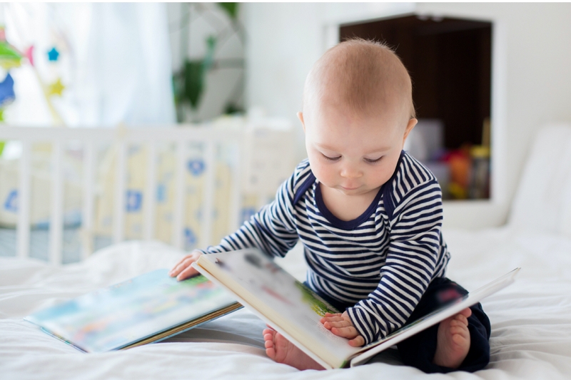 What makes a baby book copyright date