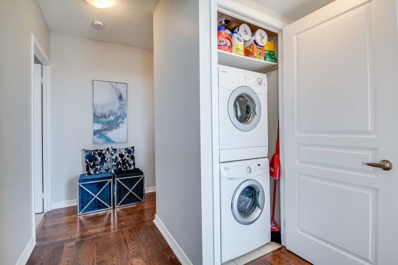 how to store a washer and dryer