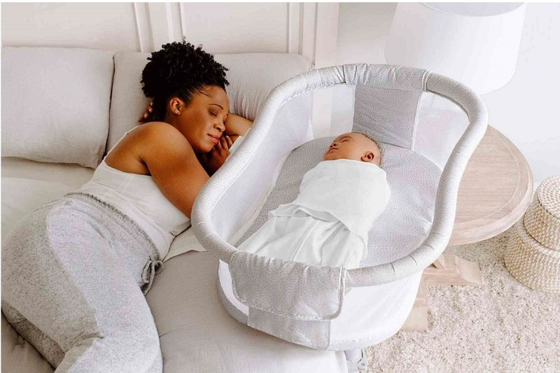 How To Help 6 Weeks Old To Sleep In Crib Or Bassinet