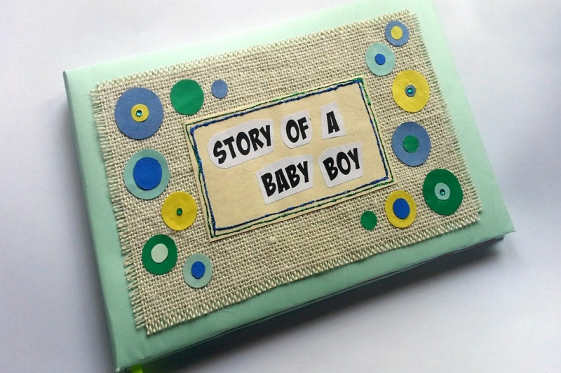 How To Make A Black And White Baby Book