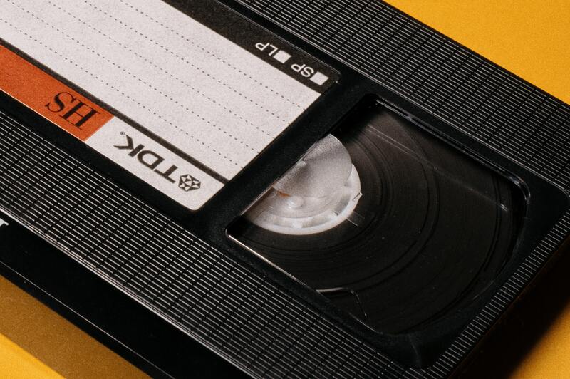 how to clean water damaged vhs