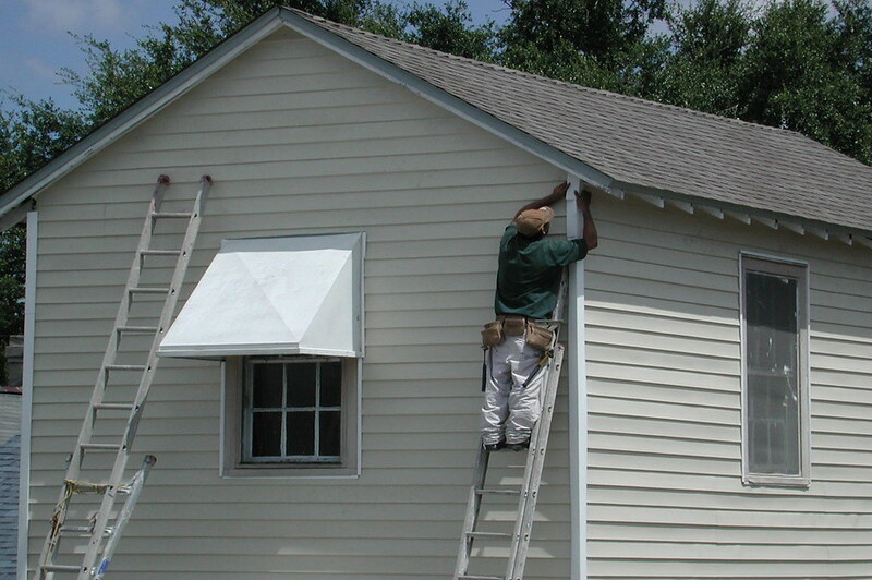 how to partially replace water damaged siding