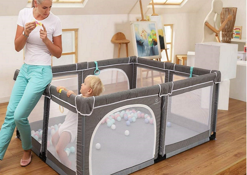 What is the zipper end of a playpen for