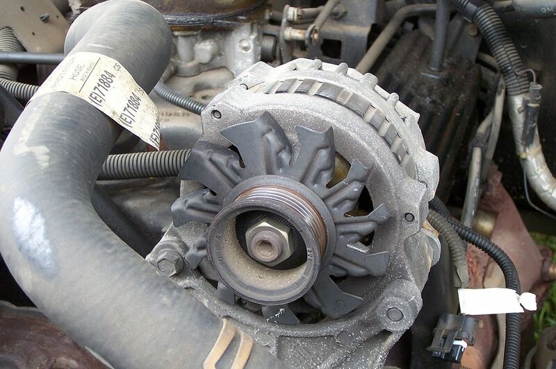 how to fix a water damaged alternator