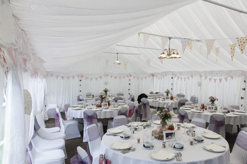 how to build a wedding canopy