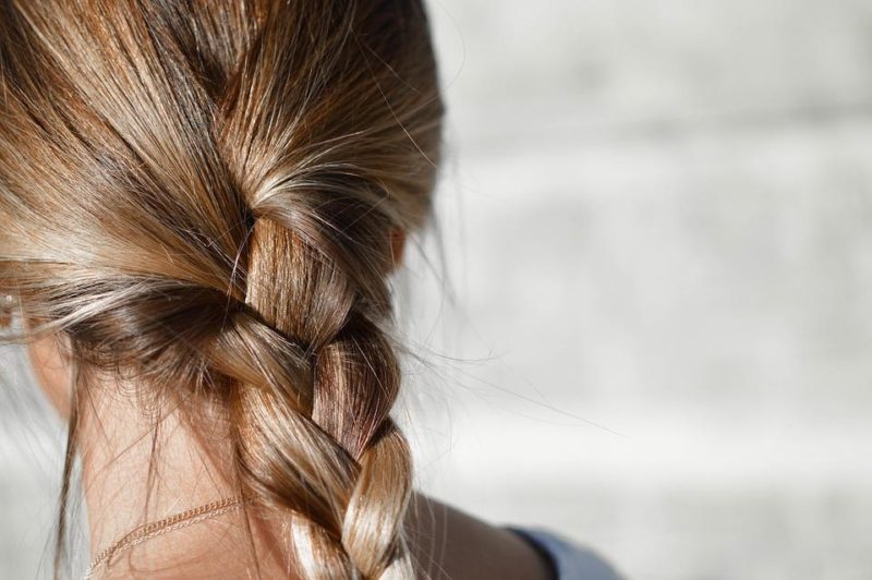 how to style braids for wedding