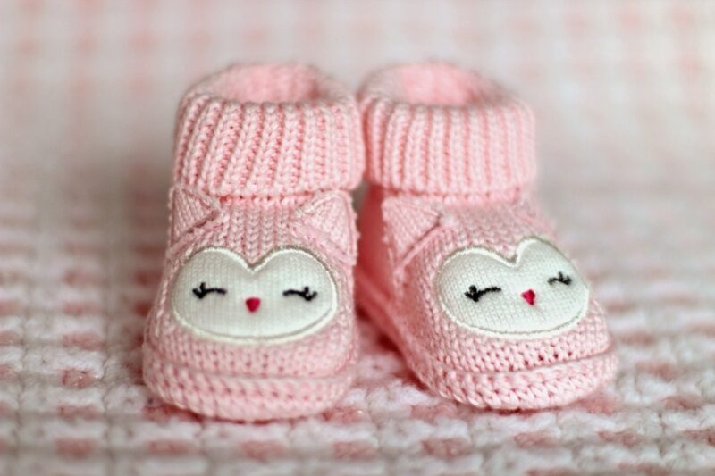 how to make booties for baby shower
